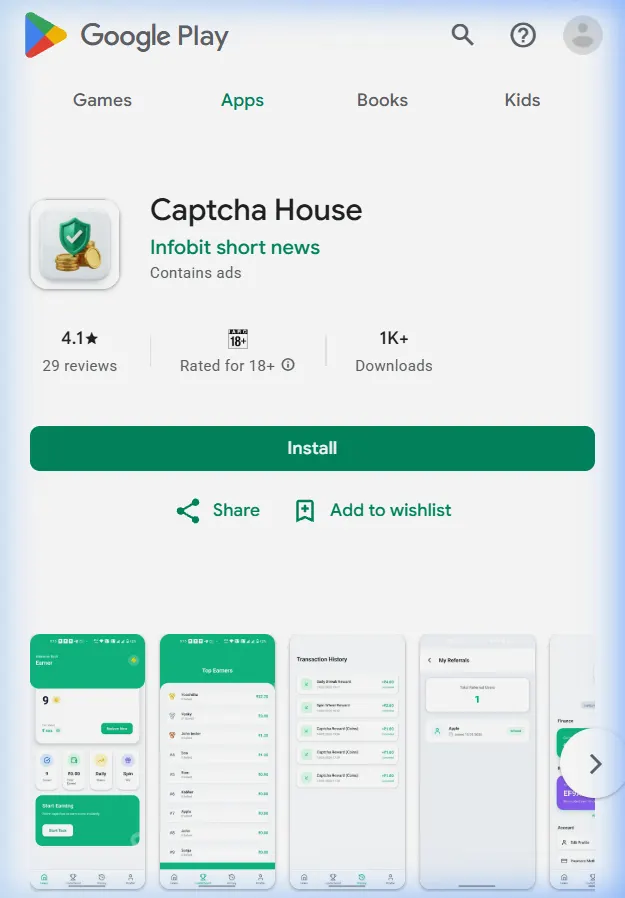 Captcha House on the Google Play Store